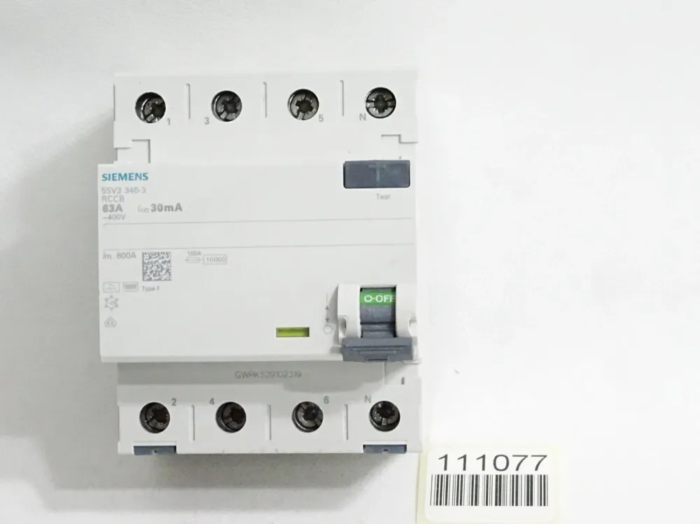 Siemens FI-Schutzschalter 5SV3346-3 5SV3 346-3 RCCB 63A