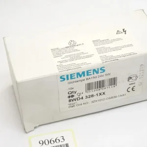 Siemens Glühlampe 8WD4328-1XX / Inhalt : 7 Stück / Neu OVP