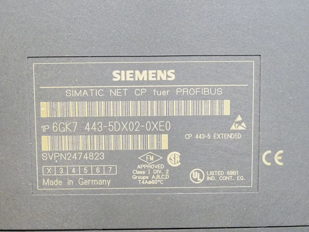 Siemens Kommunikationsprozessor CP 443-5 6GK7443-5DX02-0XE0 / 6GK7 443-5DX02-0XE0 /