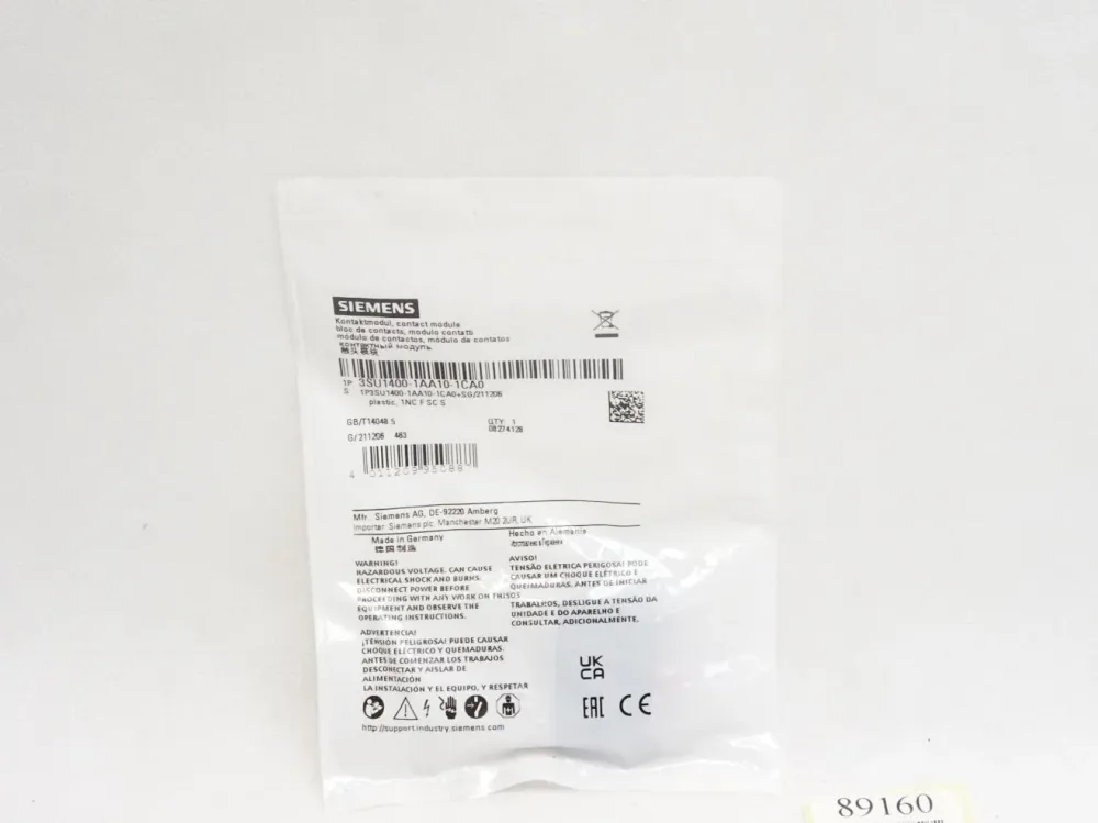 Siemens Kontaktmodul 3SU1400-1AA10-1CA0 / Neu OVP
