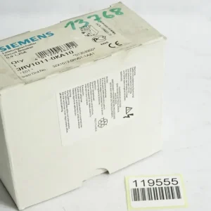 Siemens Leistungsschalter 3RV1011-0KA10 / Neu OVP
