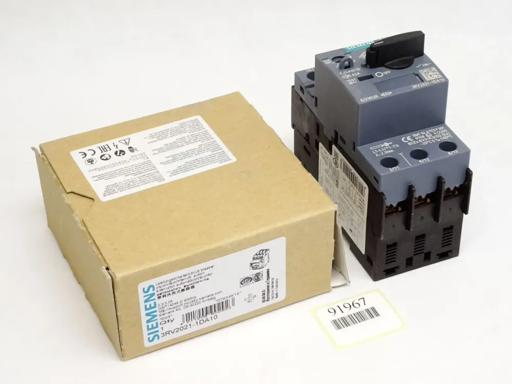 Siemens Leistungsschalter / 3RV2021-1DA10 / Neu OVP