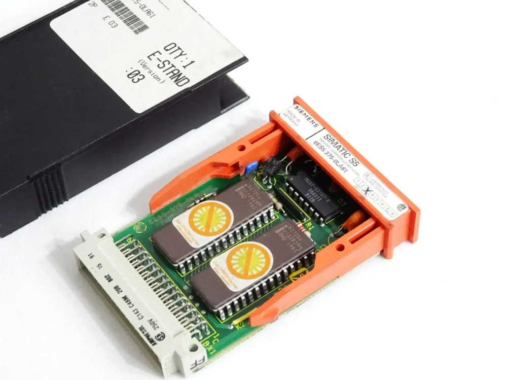 Siemens S5 Memory Submodule 6ES5375-0LA61 6ES5 375-0LA61 64Kx8BIT