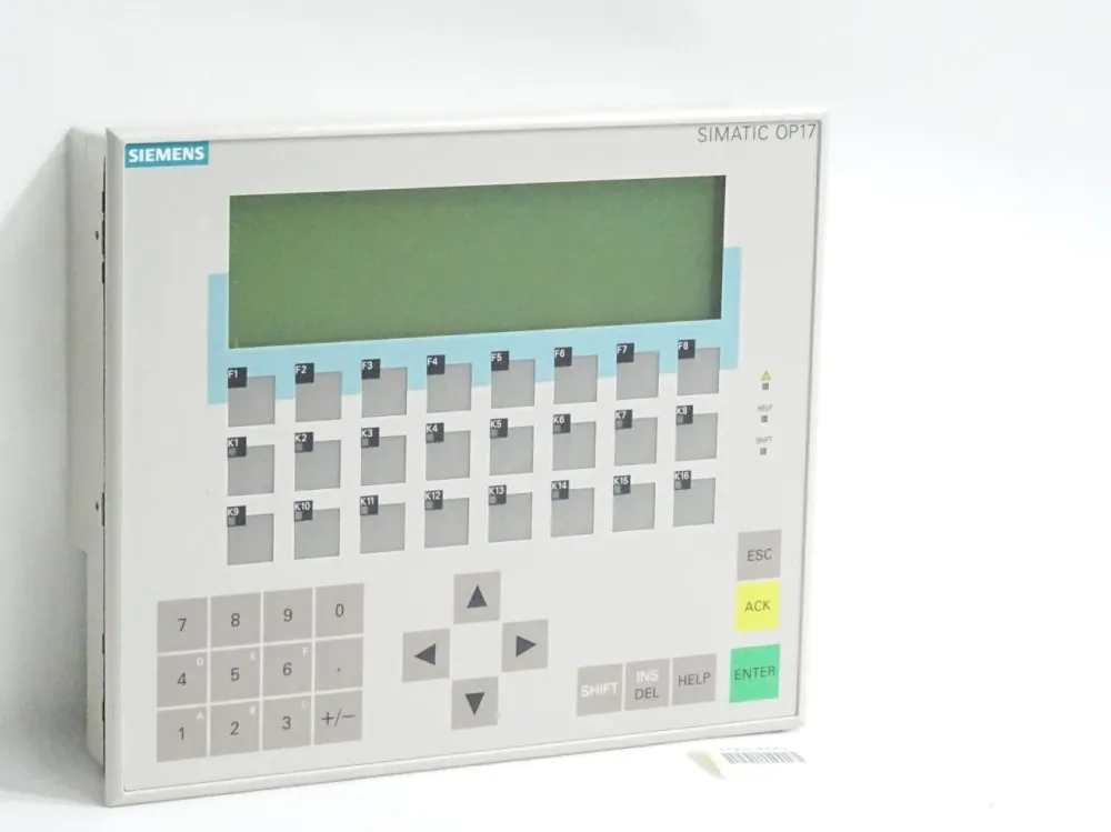 Siemens Panel OP17 6AV3617-1JC00-0AX1 6AV3 617-1JC00-0AX1
