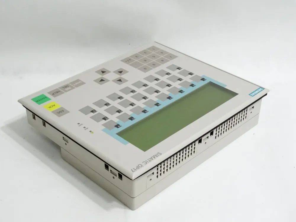 Siemens Panel OP17 6AV3617-1JC00-0AX1 6AV3 617-1JC00-0AX1