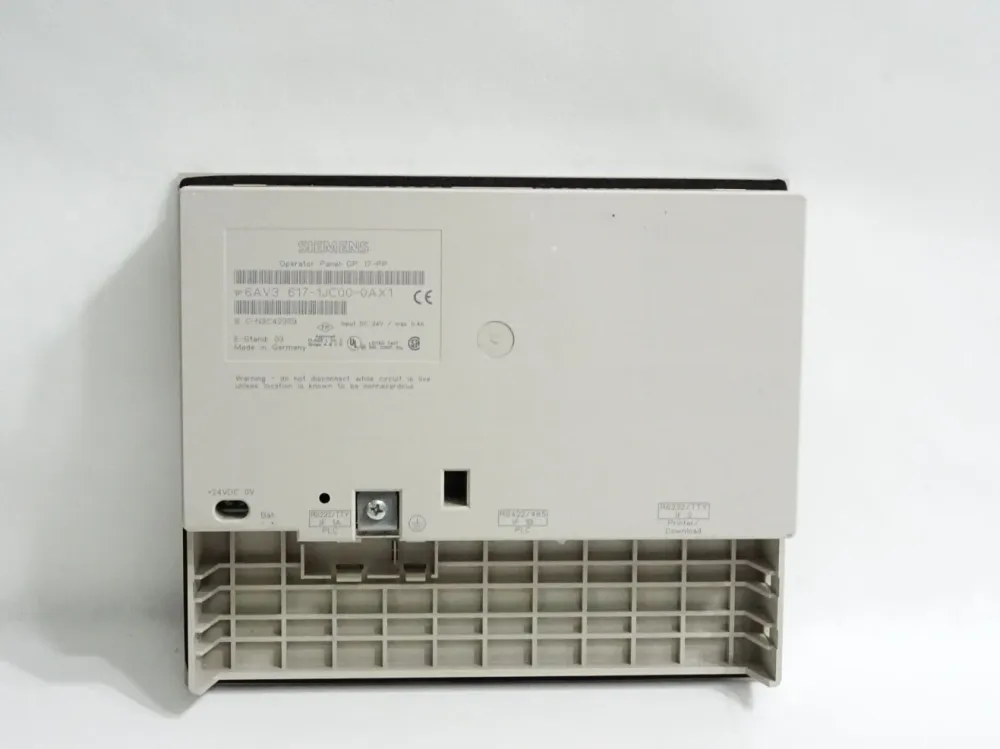 Siemens Panel OP17 6AV3617-1JC00-0AX1 6AV3 617-1JC00-0AX1