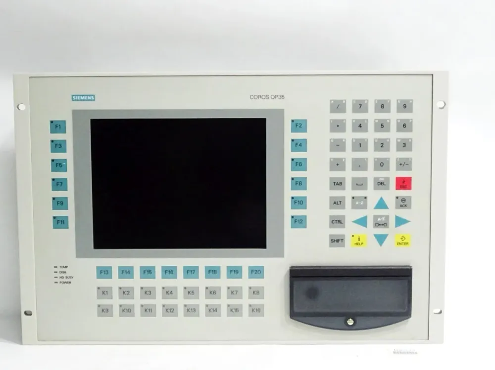 Siemens Panel OP35 Color 6AV3535-1TA01-0AX0 6AV3 535-1TA01-0AX0 - Batterie leer
