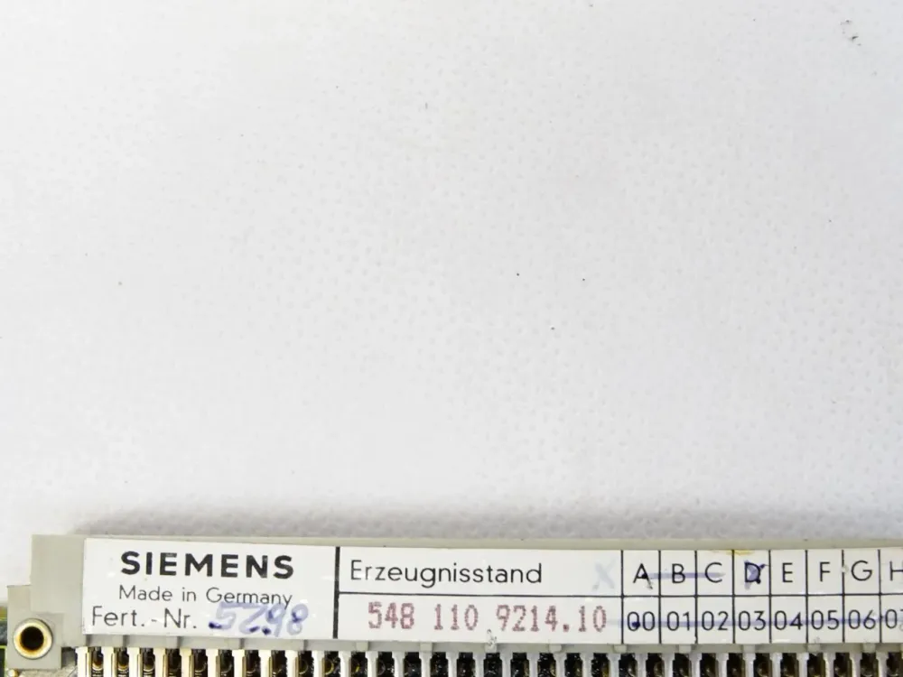 Siemens Platine 6FX1111-0AP02 5481109214.10