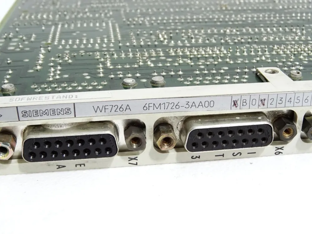 Siemens Positionierbaugruppe WF726A 6FM1726-3AA00