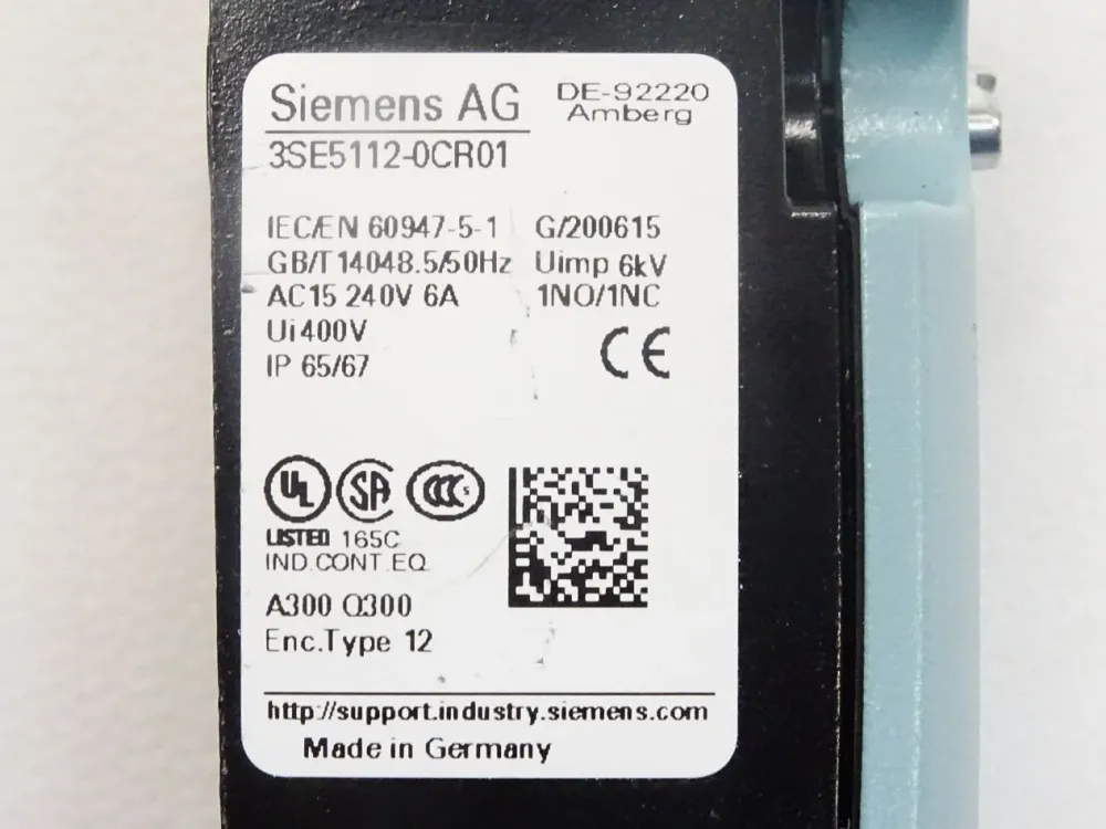 Siemens Positionsschalter 3SE5112-0CR01