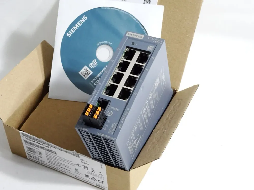Siemens Scalance XB208 Ethernet Switch 6GK5208-0BA00-2AB2 / Neu OVP