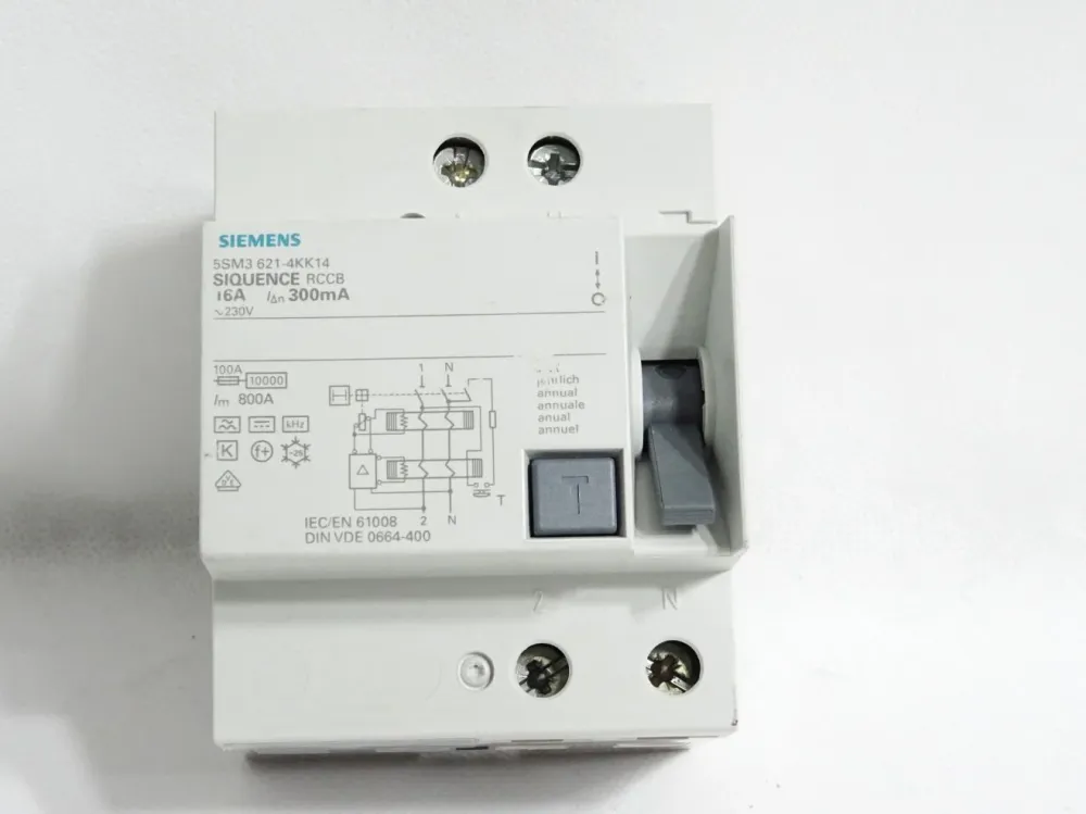 Siemens FI Schalter 5SM3621-4KK14 SIQUENCE RCCB 16A 300mA