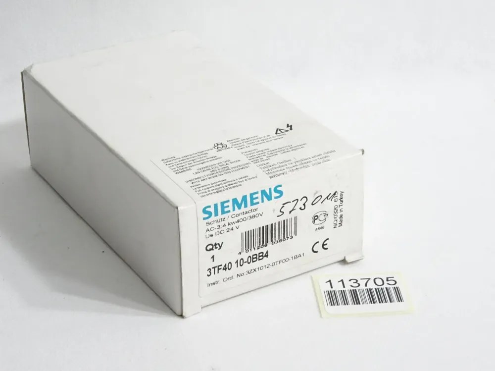 Siemens Schütz 3TF4010-0BB4 / Neu OVP