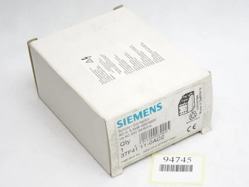 Siemens Schütz 3TF4111-0AC2 3TF4111-0A / Neu OVP