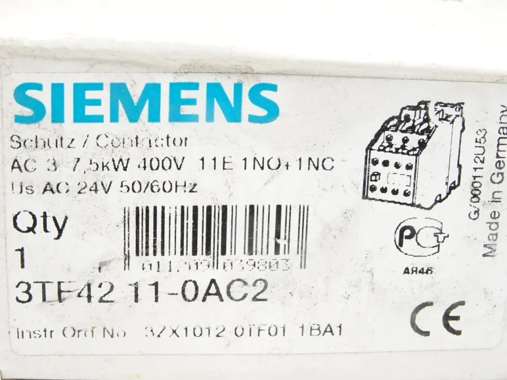 Siemens Schütz 3TF4211-0AC2 / Neu OVP