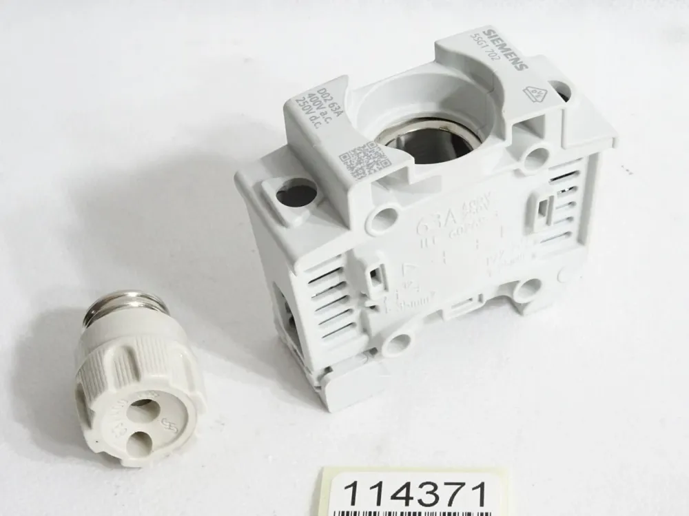 Siemens Sicherungssockel 5SG1702 D02 63A 250V 400AVC