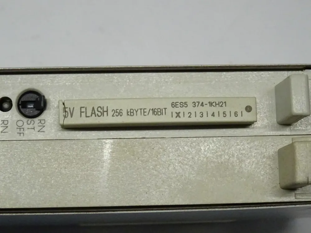 Siemens SIMATIC 6ES5308-3UC21 + 5V FLASH 256 kBYTE/16BIR 6ES5374-1KH21 + 6ES5491-0LB11