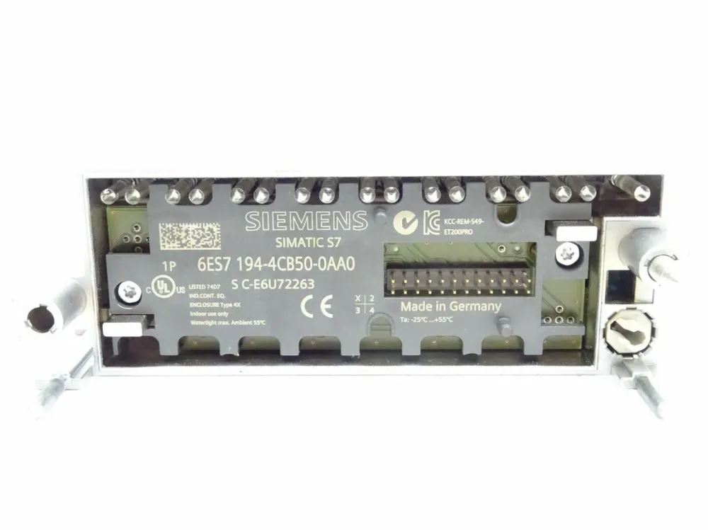 Siemens Simatic S7 6ES7194-4CB50-0AA0 / 6ES7 194-4CB50-0AA0