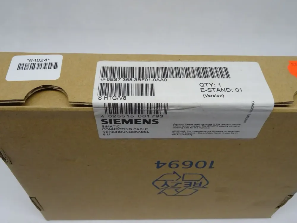 Siemens Simatic 6ES7368-3BF01-0AA0 / 6ES7 368-3BF01-0AA0 NEU/OVP versiegelt