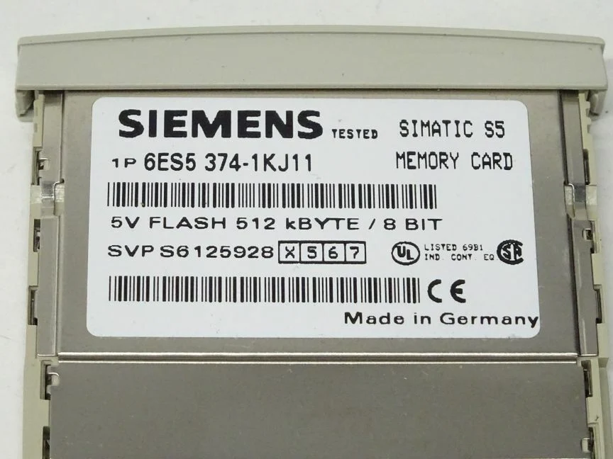 Siemens Simatic S5 Memory Card / 6ES5 374-1KJ11 / 6ES5374-1KJ11