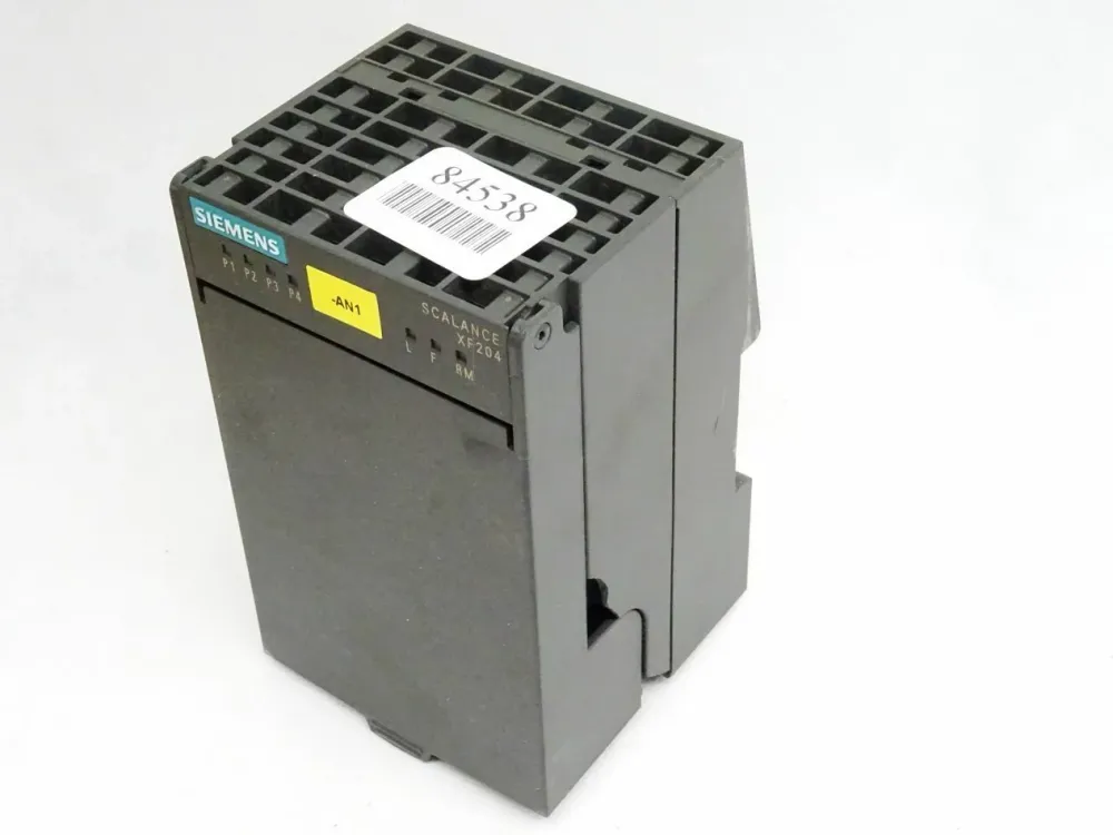 Siemens Simatic NET Ethernet Switch 6GK5204-0BA00-2AF2 / 6GK5 204-0BA00-2AF2 / SCALANCE XF204