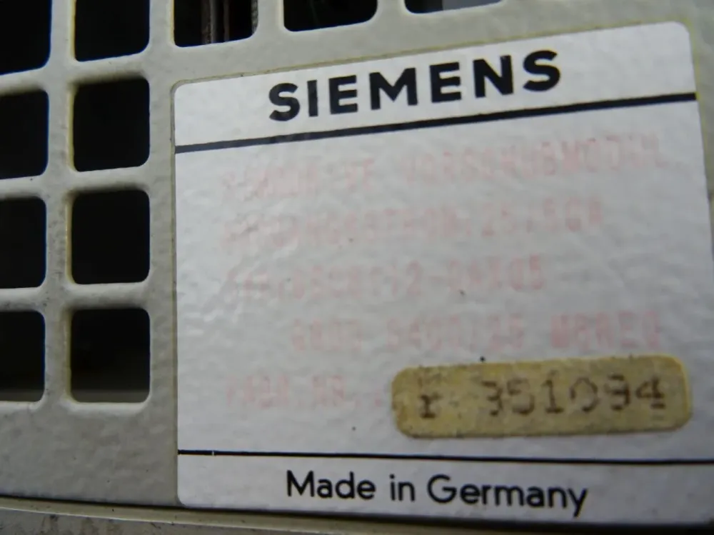 Siemens Simodrive Vorschubmodul Ausgangstrom 25-50A / 6SC6112-0AX05