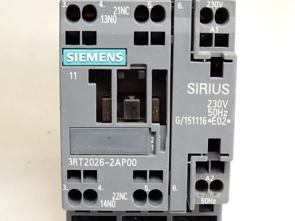 Siemens Sirius Leistungsschütz 3RT2026-2AP00