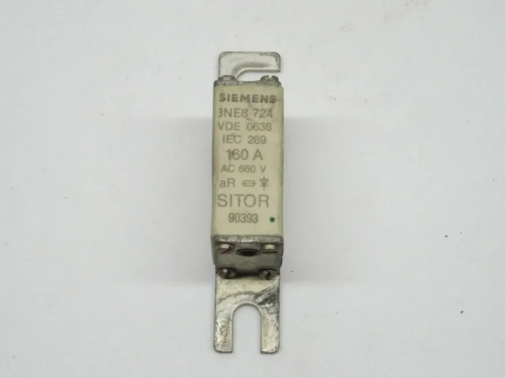 Siemens SITOR 3NE8724 VDE0636 IEC269 160A AC 660 V90393