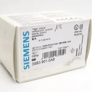 Siemens Träger 3SB3901-0AB / Inhalt : 18 Stück / Neu OVP