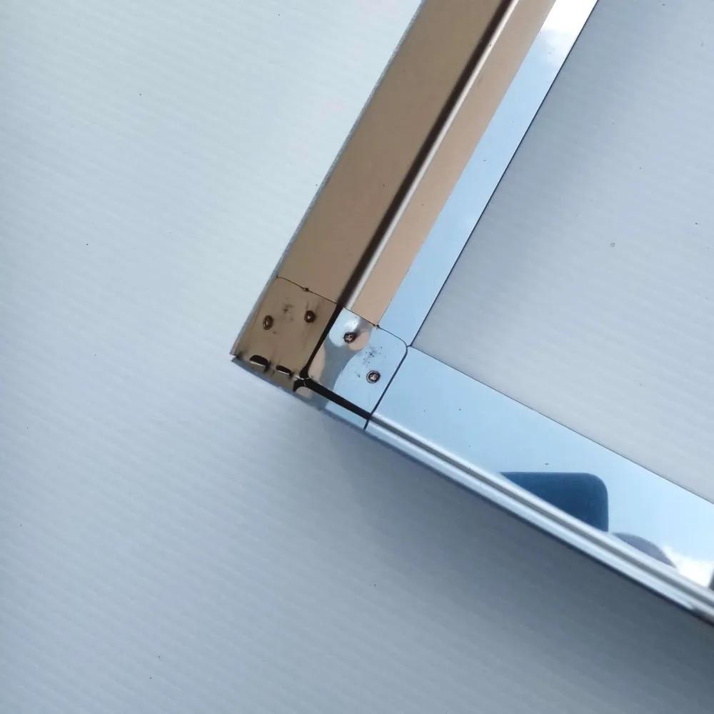 Sigillo 630 x 630 x H 80mm chiusino di acciaio inox leggero da riempimento