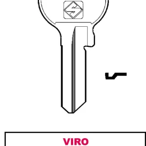 Silca Chiave Asc Vi086 (G.Vac 2) Viro 100.00 Pz