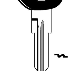 Silca Chiave Per Auto Asc Gt15Rbp (G.Vak 0) Giobert 5.00 Pz