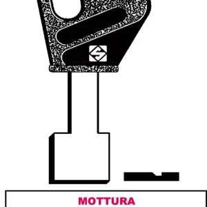 Silca Chiave Pompa Mt2P (G.Vas 5) Mottura 5.00 Pz