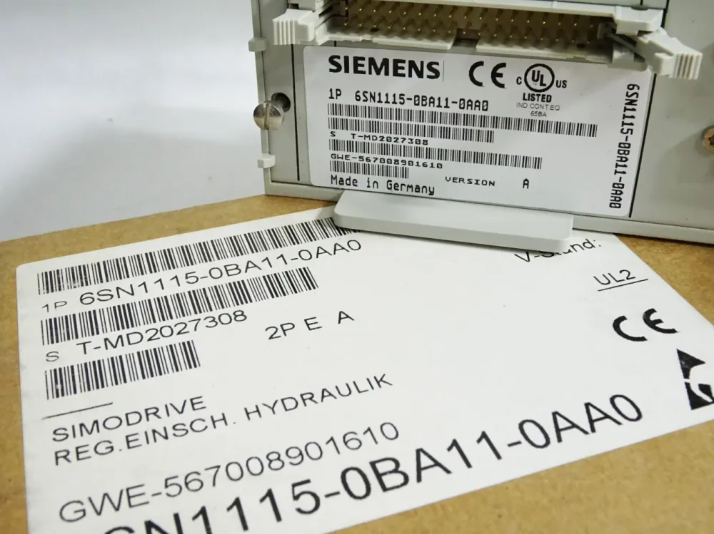 Simodrive Regelungseinschub 6SN1115-0BA11-0AA0 / Neu OVP