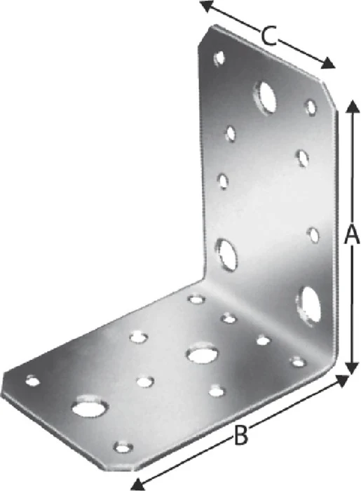 SIMPSON STRONG TIE connettore angolare AB AB90 88 x 88x65 mm ( 3000257231 )