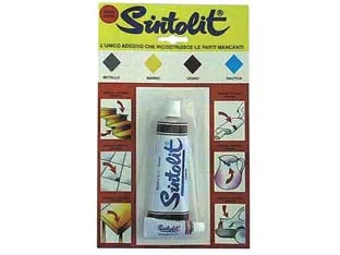 Sintolit Stucco Per Legno Tubetto Ml.60- - Ml.75 Legno Chiaro - 2 Blister Sintolit