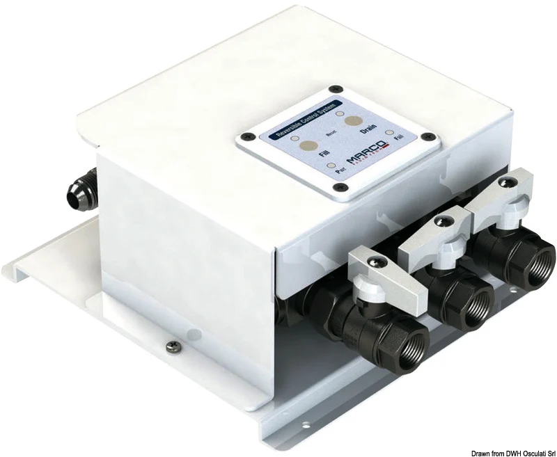 Sistema cambio olio elettronico