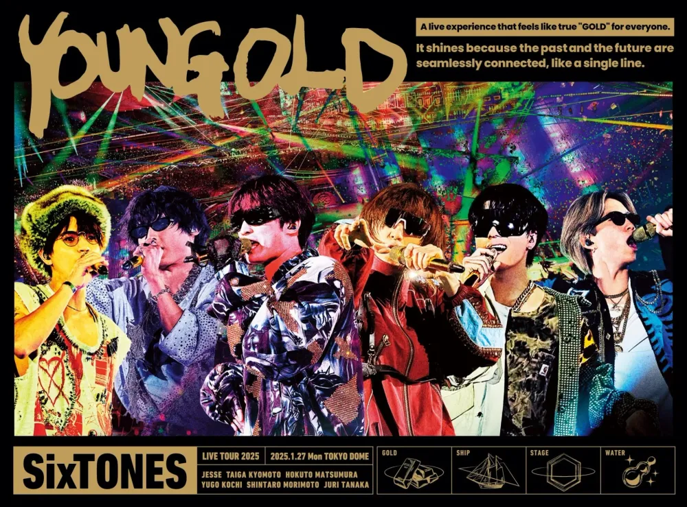 SixTONES YOUNG OLD First Press Edition 2 Blu-ray 2 CD Photo Book