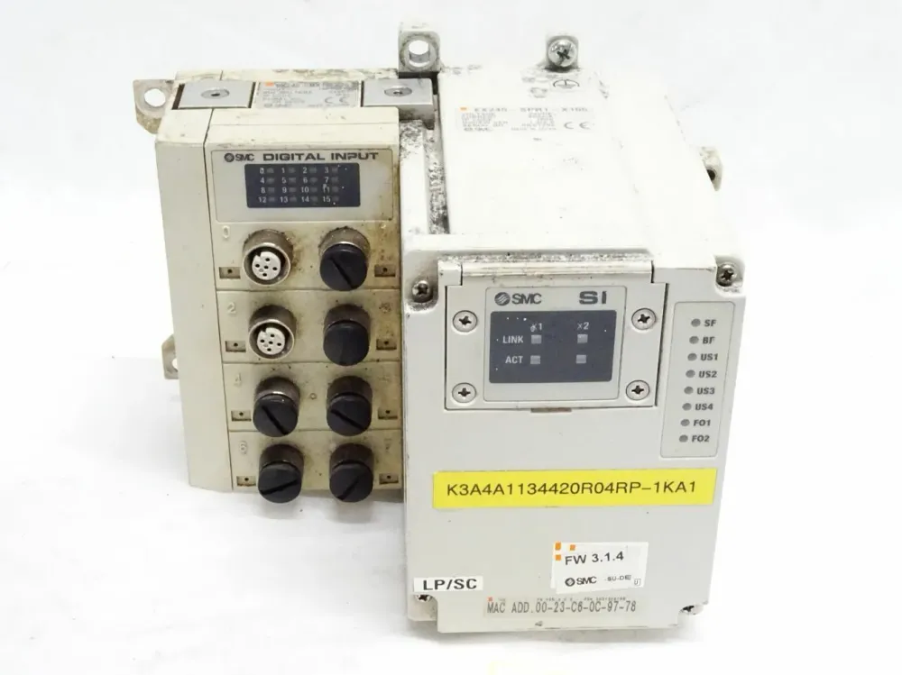 SMC Bus Modul EX245-SPR1-X165 + Input Block EX245-DX1-X36