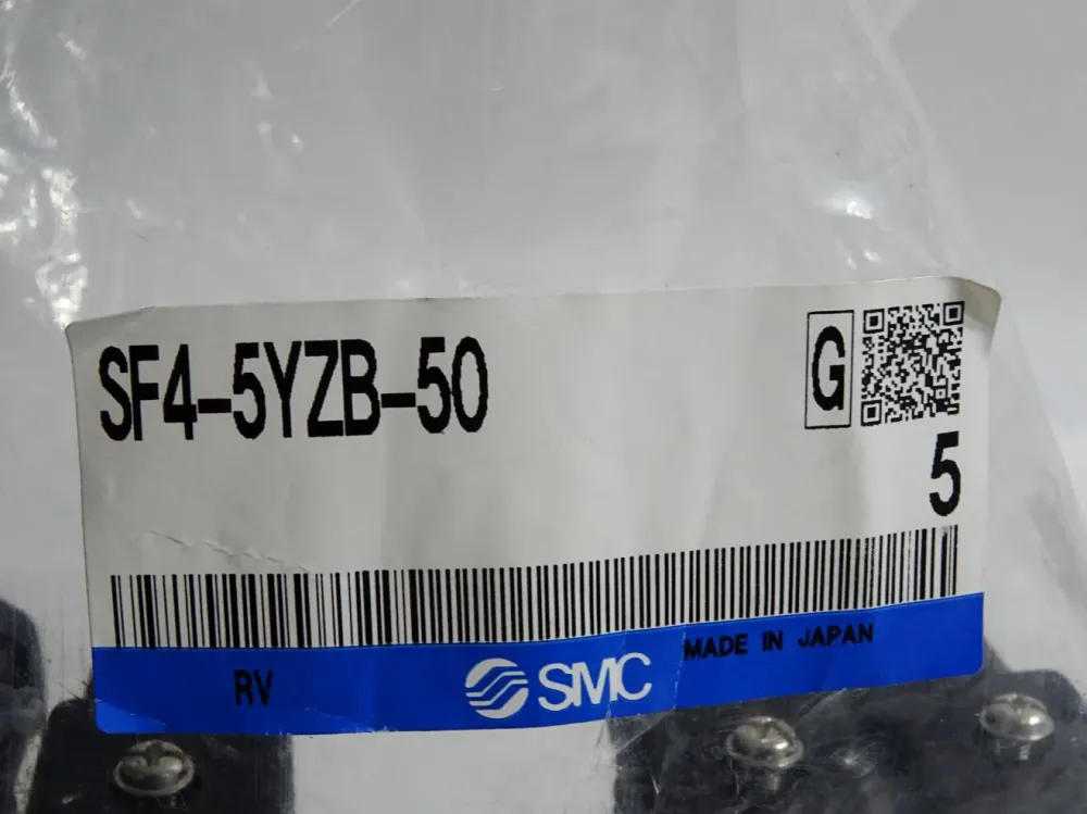 SMC Ventil SF4-5YZB-50 / Inhalt:5 Stück / Neu OVP