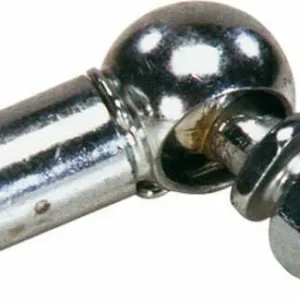 Snodo Acciaio Sinistro M10x1,5 con Dado e Anello confezione da 3 pezzi