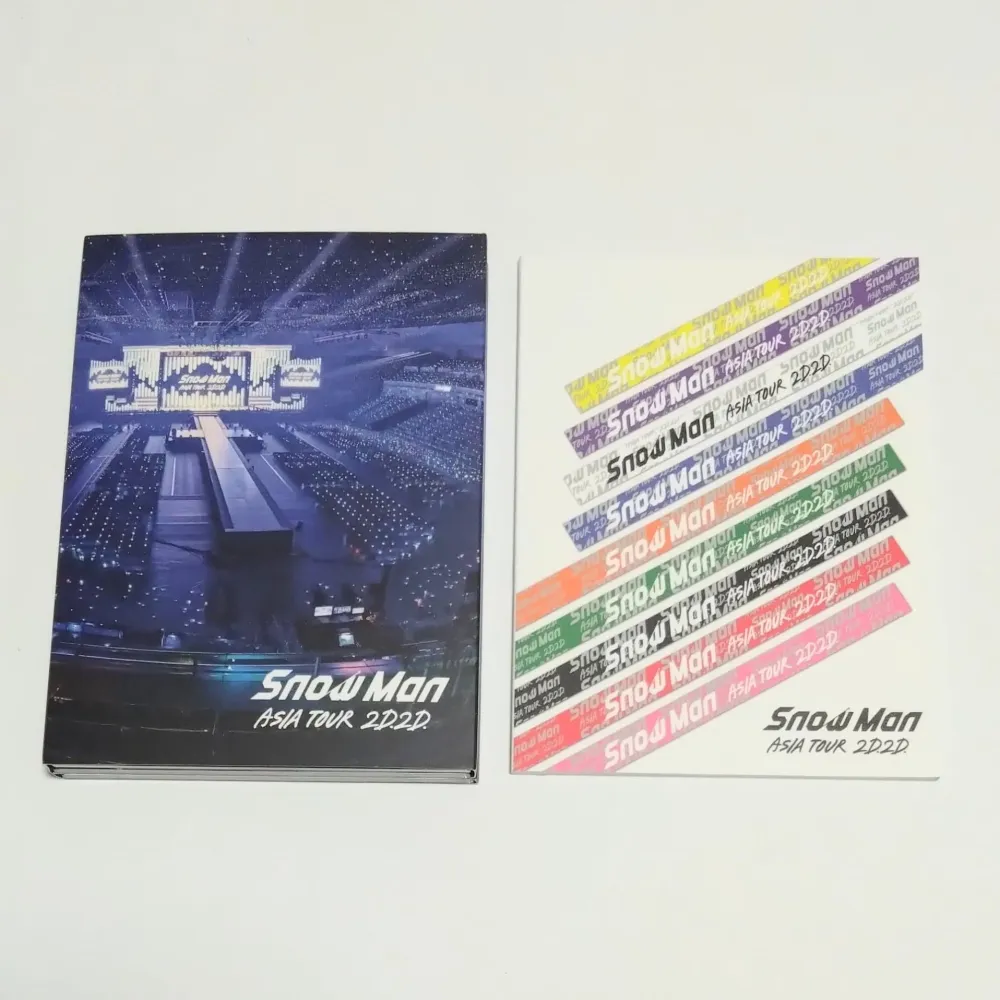 Snow Man ASIA TOUR 2D.2D. First Press Limited Edition Blu-ray 3 Dischi