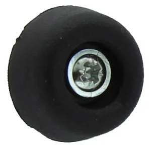 Sottosedia Cono Con Vite Nero 25 Mm Conf 8 Pz*- Plastimetal- 20,0 Confezione