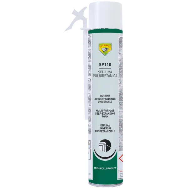 SP110 - SCHIUMA POLIURETANICA MANUALE DA 750 ML ECO SERVICE