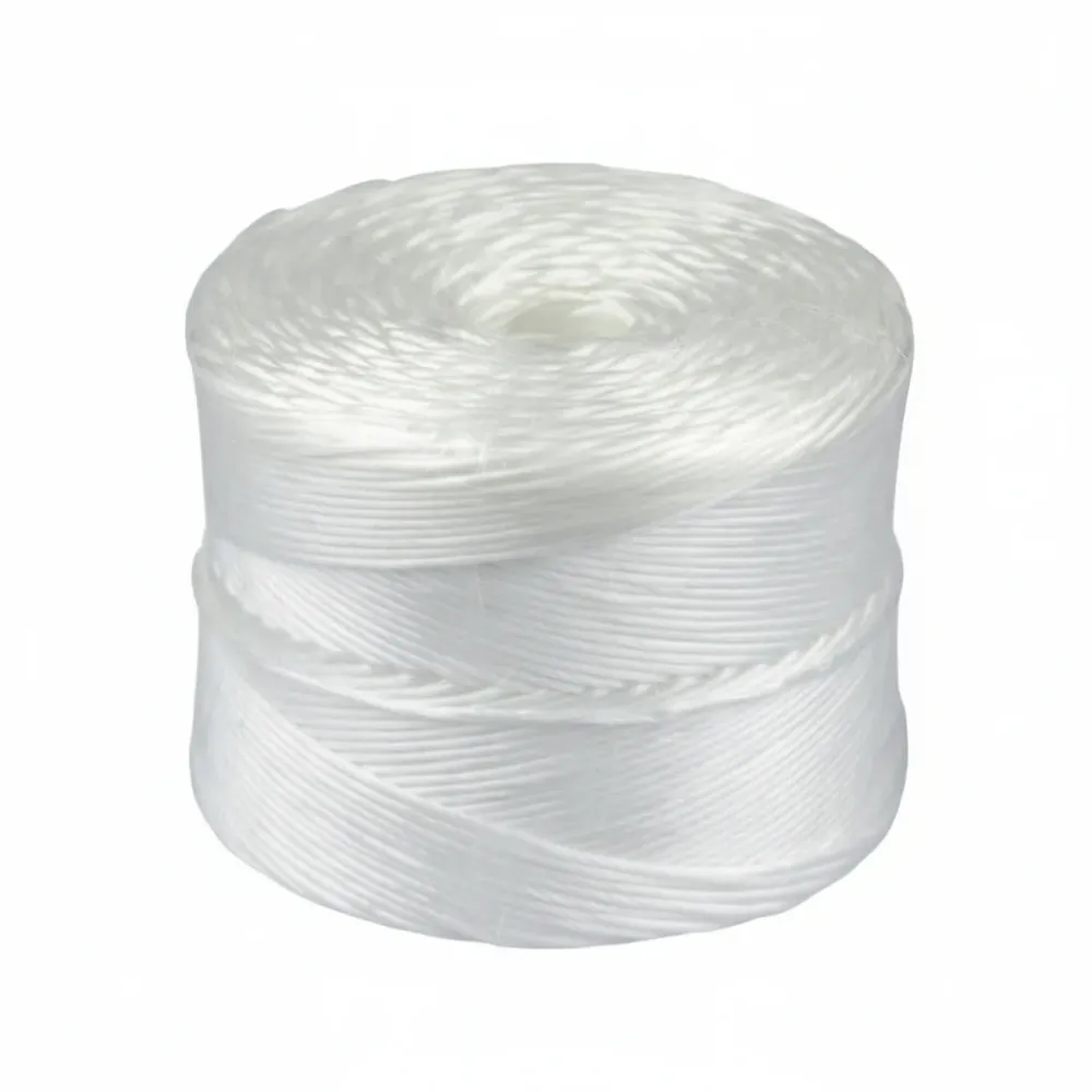 Spago Bianco Polipropilene Stabilizzato- - T800 Ø Mm.1,9 - Circa Mt.700 Al Kg. - 2 Kg
