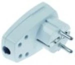 spina cee7/7 tipo e+f ad angolo 3 poli contatti p+n+t max. 16a max. 250v con interruttore