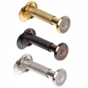 Spioncino Diamante Tondo Ee ? 16 Con Grandangolo 200 ° Lunghezza Mm.40/70 Ottone Lucido (016Dxol40) Securemme