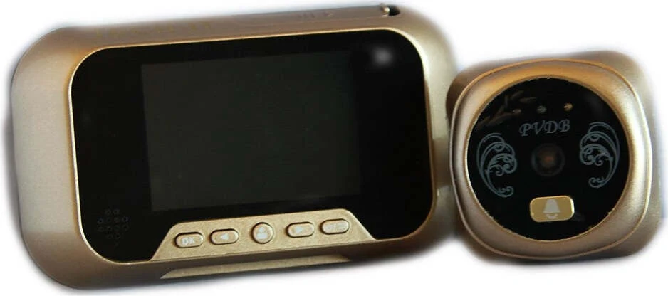 Spioncino Elettronico Per Porta Con Display Lcd Tf Card Telecamera Campanello