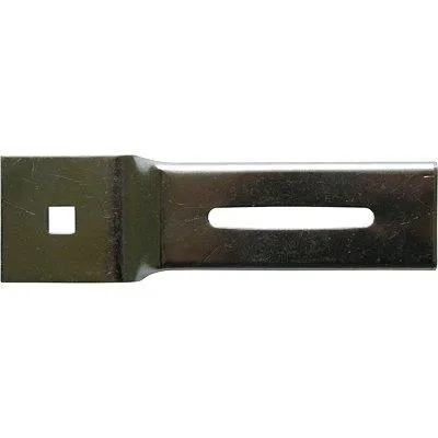 Staffa Supporto Motore 1 Foro X Rullo Avvolgibili - Squadra Zincato Mm 165X43- 5 Pezzi