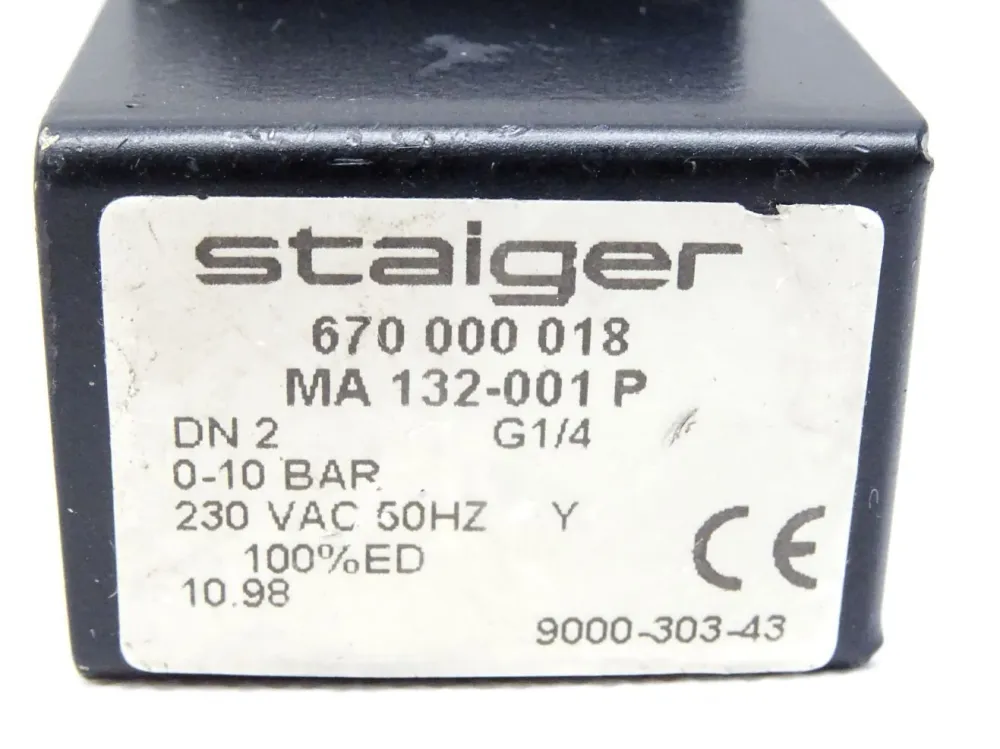Staiger 680000382 / ZA-SAH-6F-S190 + 670000018 / MA132-001P
